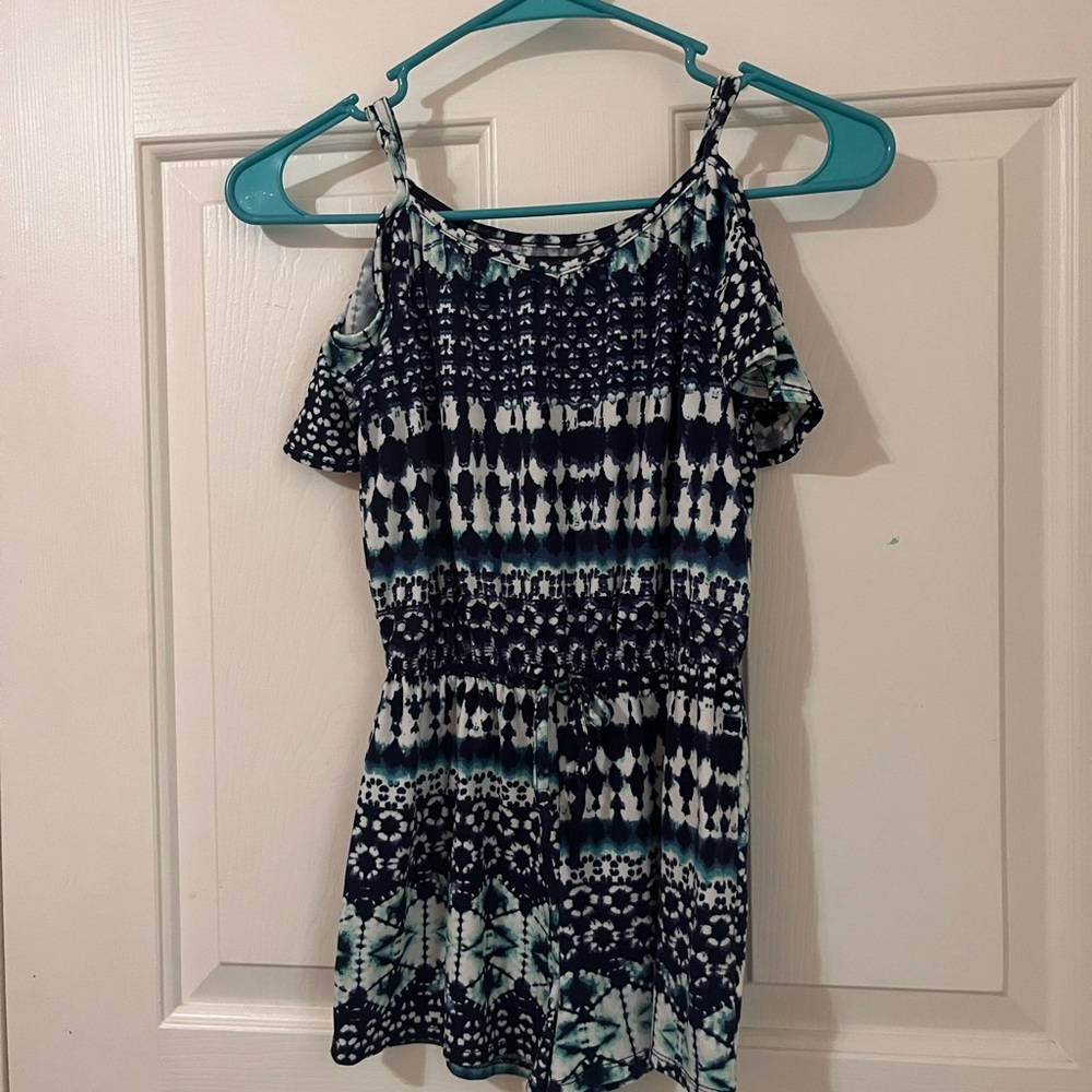 Blue romper